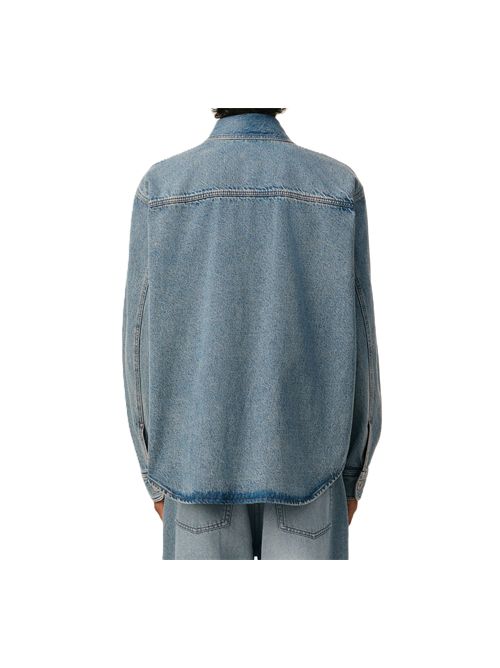 Sopracamicia in denim indaco used Ami de Coeur. Ami Paris | UJK918.DE0046480 USED BLUE